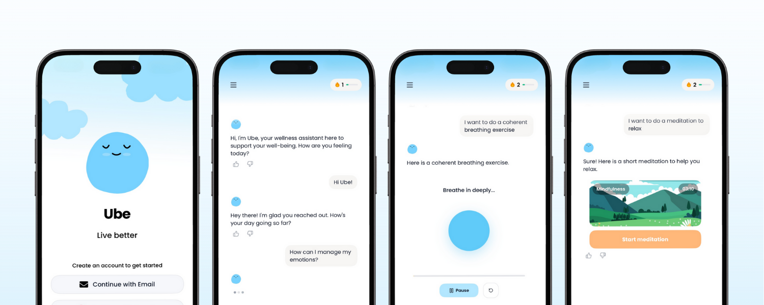Ube — download the app banner